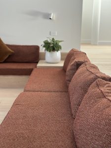 sunken lounge upholstery