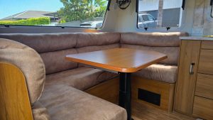 caravan seat upholstery